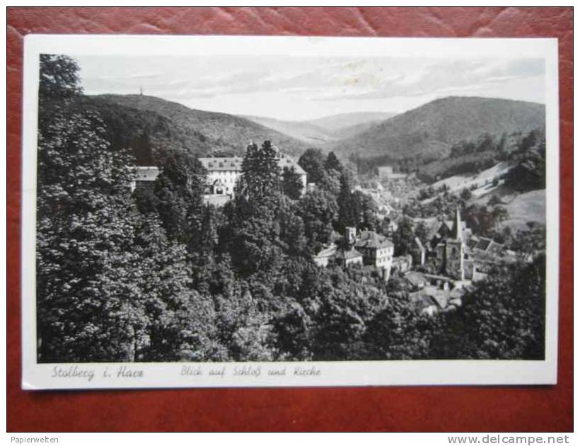 Stolberg - Schloss + Kirche - Stolberg (Harz)