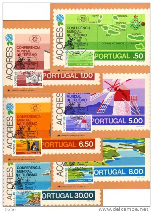 Ferienorte Der Insel Tourismuskonferenz Portugal Azoren 336/1 Maxi-Kte. O 12€ - Hostelería - Horesca