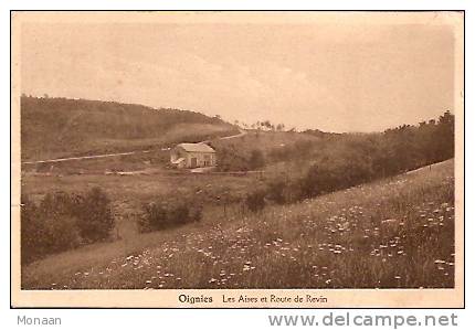 Oignies - Les Aises Et Route De Revin ( Léger Pli à Gauche) - Philippeville