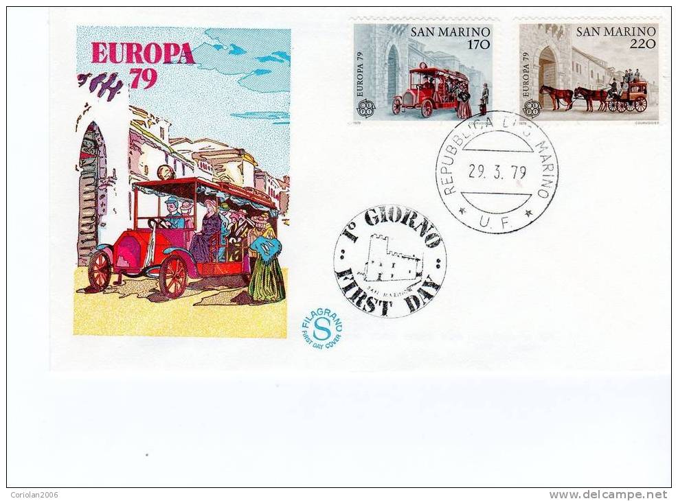 San Marino  1979 - FDC - 1979