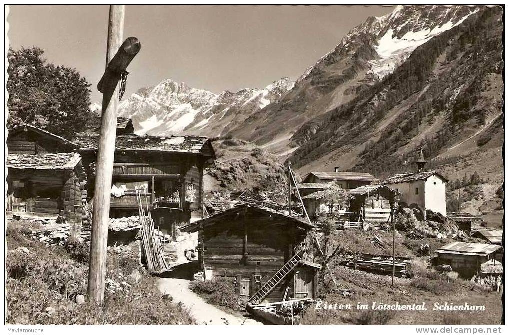 Eisten Im Lotschental Loetschental - Eisten