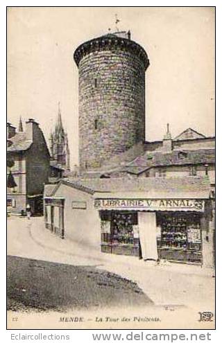 MENDE... La Tour Des Pénitents ...Librairie - Mende