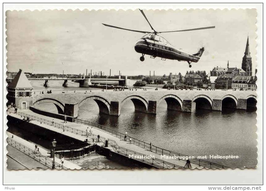 MAASTRICHT ( The Netherlands) : SABENA Helicopter - Hubschrauber