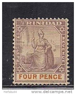 Trinidad       Stamp       SC# 81 Used  SCV-2019  Value $ 27.50 - Trinidad En Tobago (1962-...)