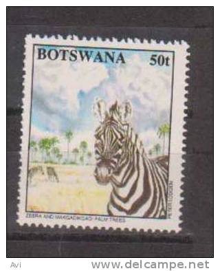 Botswana 50t. Fauna. Zebra.. UMM - Botswana (1966-...)