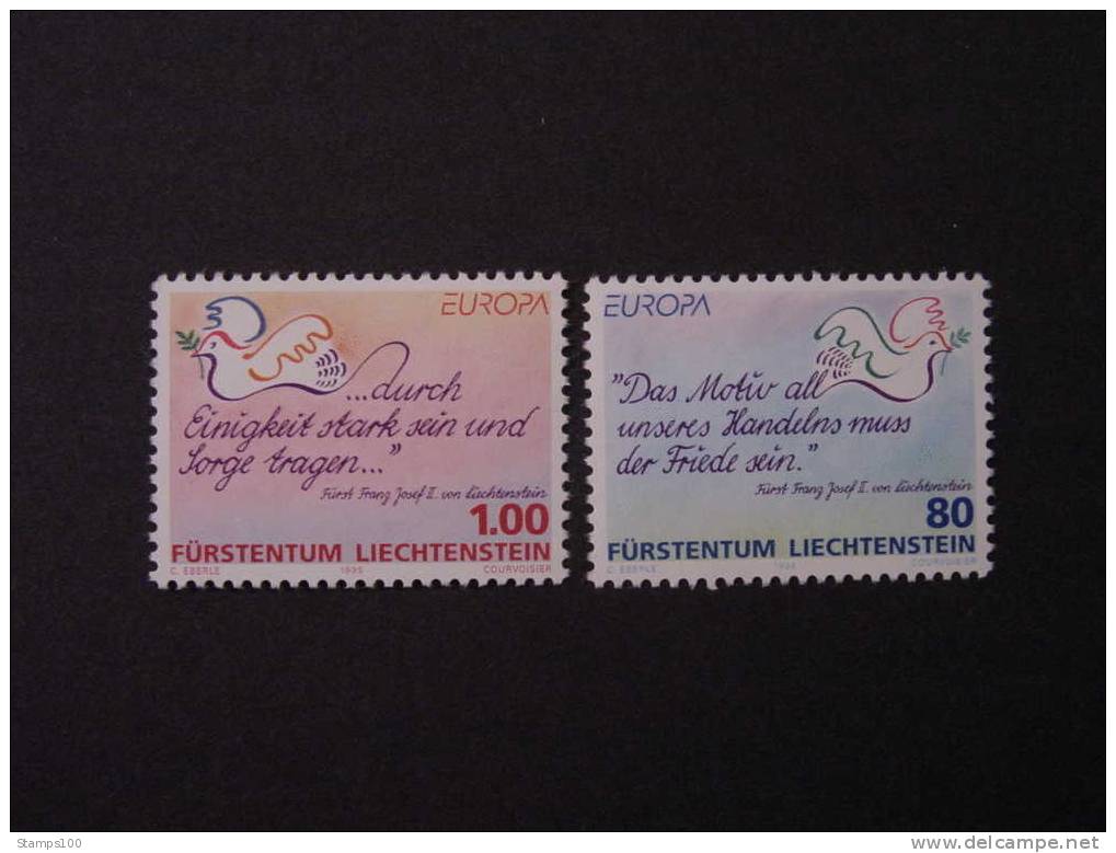 LIECHTENSTEIN CEPT 1995 MNH ** ( 021704) - 1995