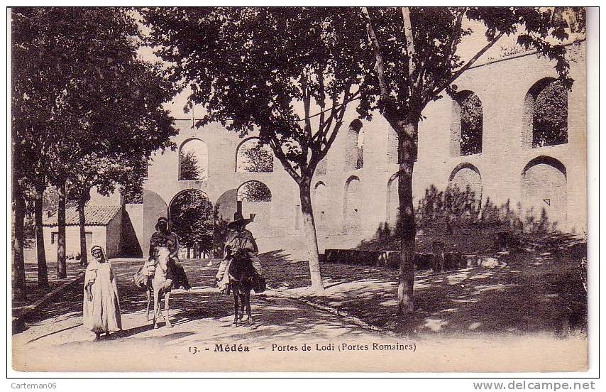 Algérie - Médéa - Portes De Lodi (Portes Romaines) (anes) - Médéa