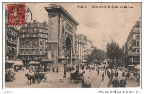 PARIS  BOULEVARD  SAINT DENIS - District 10