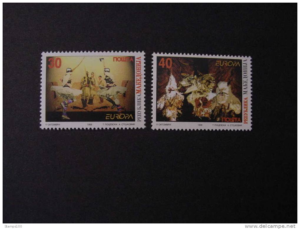 MACEDONIA, MACEDONIE, MAKEDONIEN 1998 CEPT MNH ** (022007) - 1998