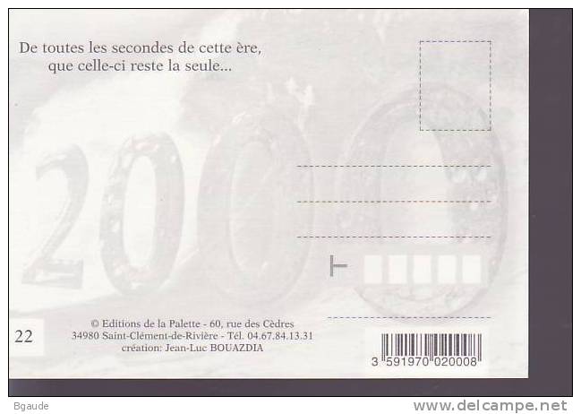 FRANCE CARTE MAXIMUM  NUM.YVERT 3365 A 3EME MILLENAIRE - 2000-2009