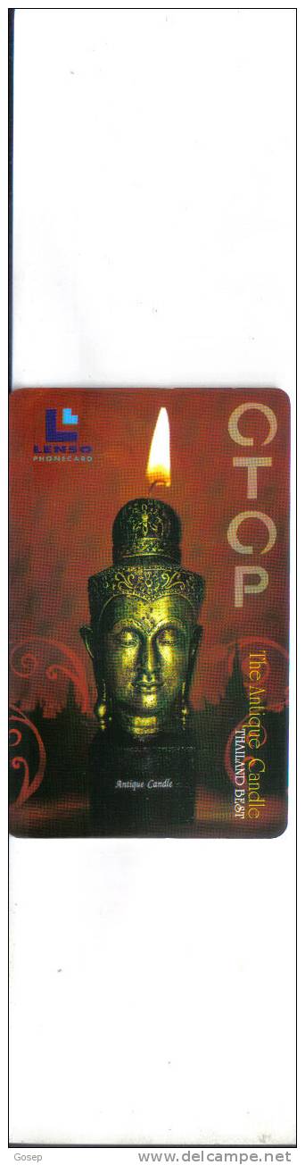 Thailand-the Antique Candle(thailand Best)-30 Units---4/2010-used Card+1 Card Prepiad Free - Thailand