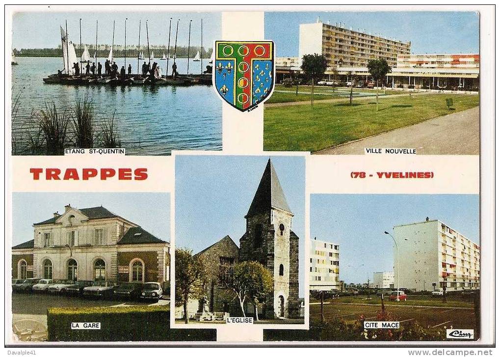 78  TRAPPES   5  VUES - Trappes