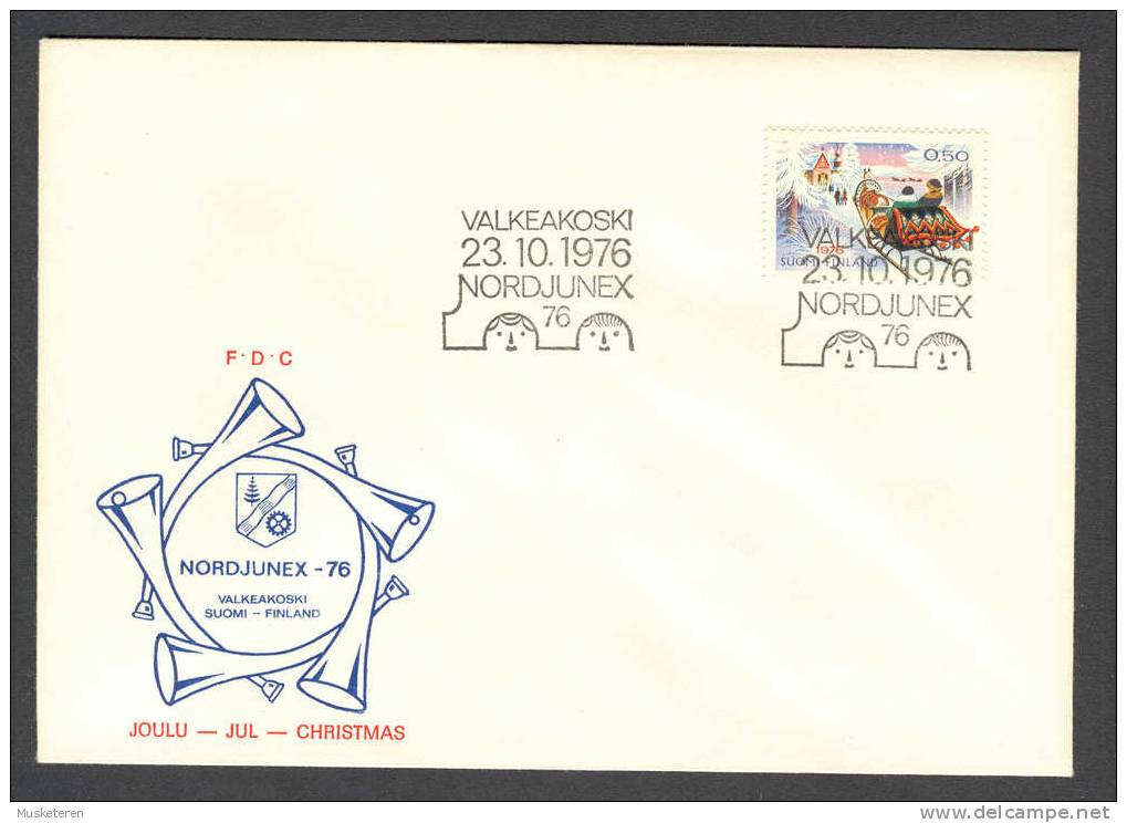 Finland 1976 FDC Cover Weihnachten Christmas Jul Noel Navidad - FDC