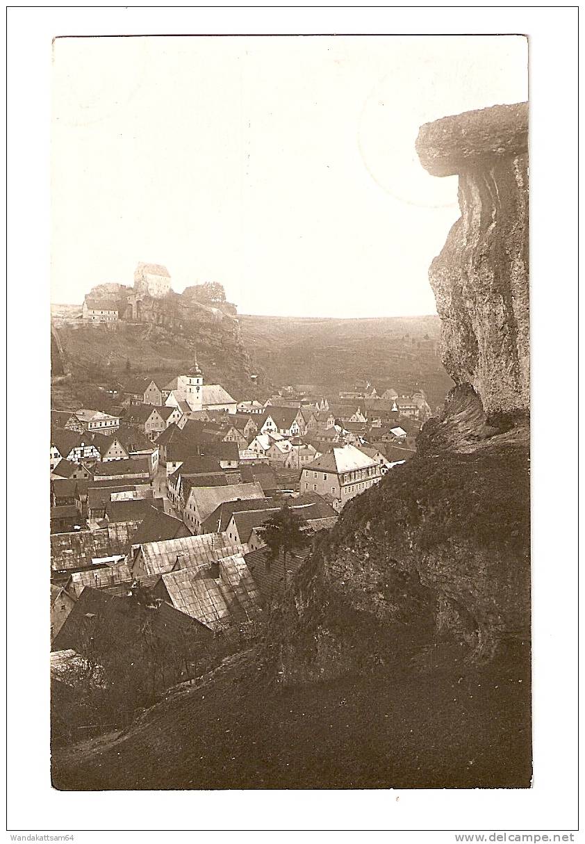 AK Pottenstein 2 AUG 32 POTTENSTEIN Nach Radebeul - Dresden - Pottenstein