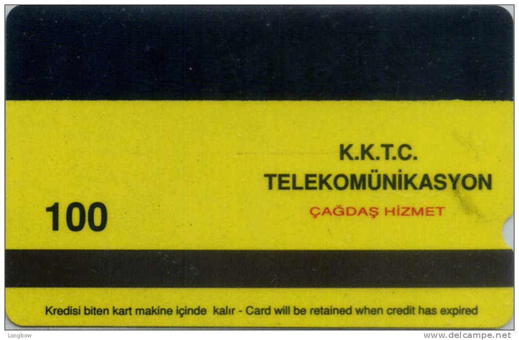 NORTH CYPRUS-K.K.T.C.-NCY-M-08-1998-100u-GIRNE YAT LIMANI 2 - Cipro