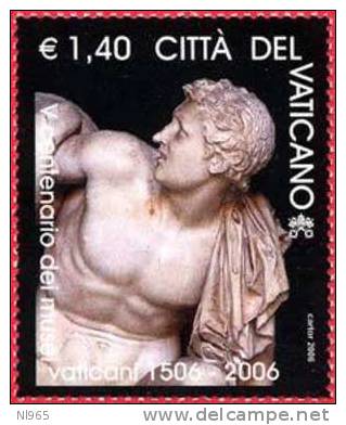 CITTA' DEL VATICANO - VATIKAN STATE - ANNO 2006 - 5° CENTENARIO DEI MUSEI VATICANI ** MNH - Unused Stamps