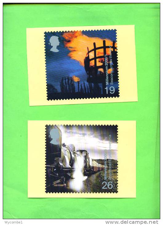 PHQ216 2000 Fire And Light - Set Of 4 Mint - PHQ Cards