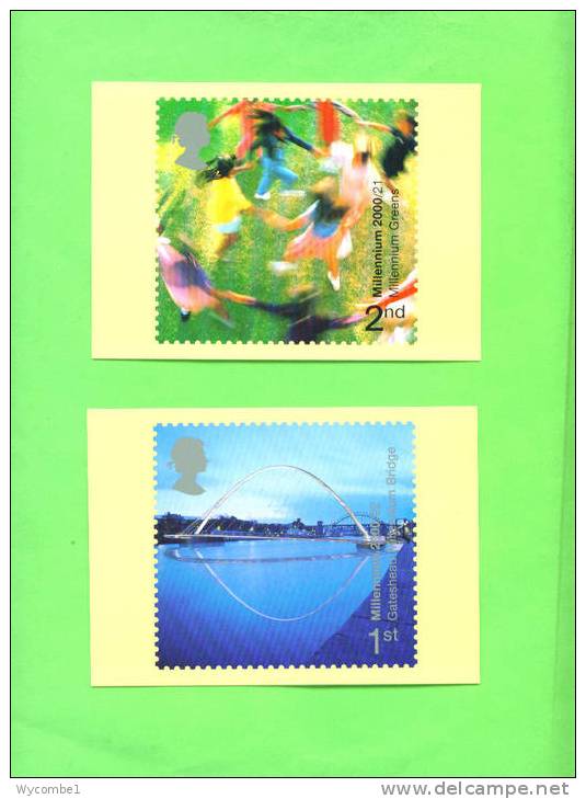 PHQ220 2000 People And Place - Set Of 4 Mint - PHQ Cards