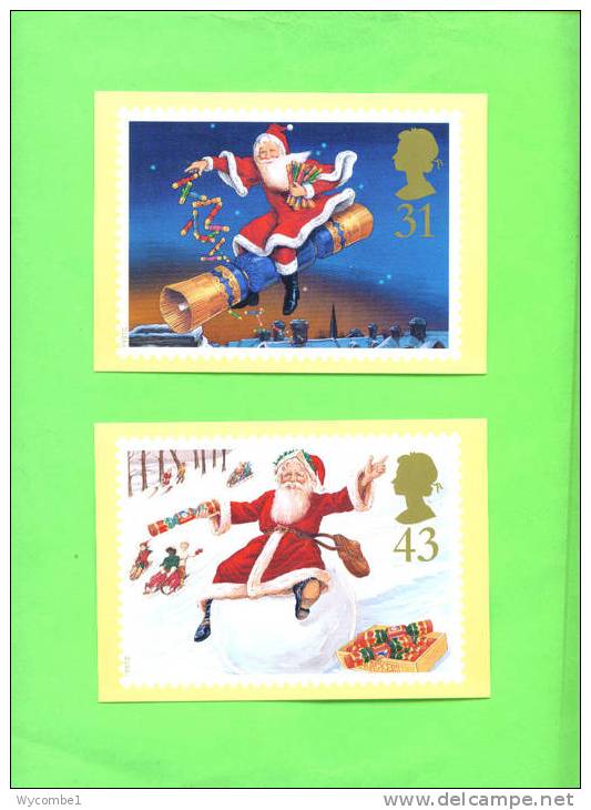 PHQ193 1997 Christmas - Set Of 5 Mint - PHQ Cards