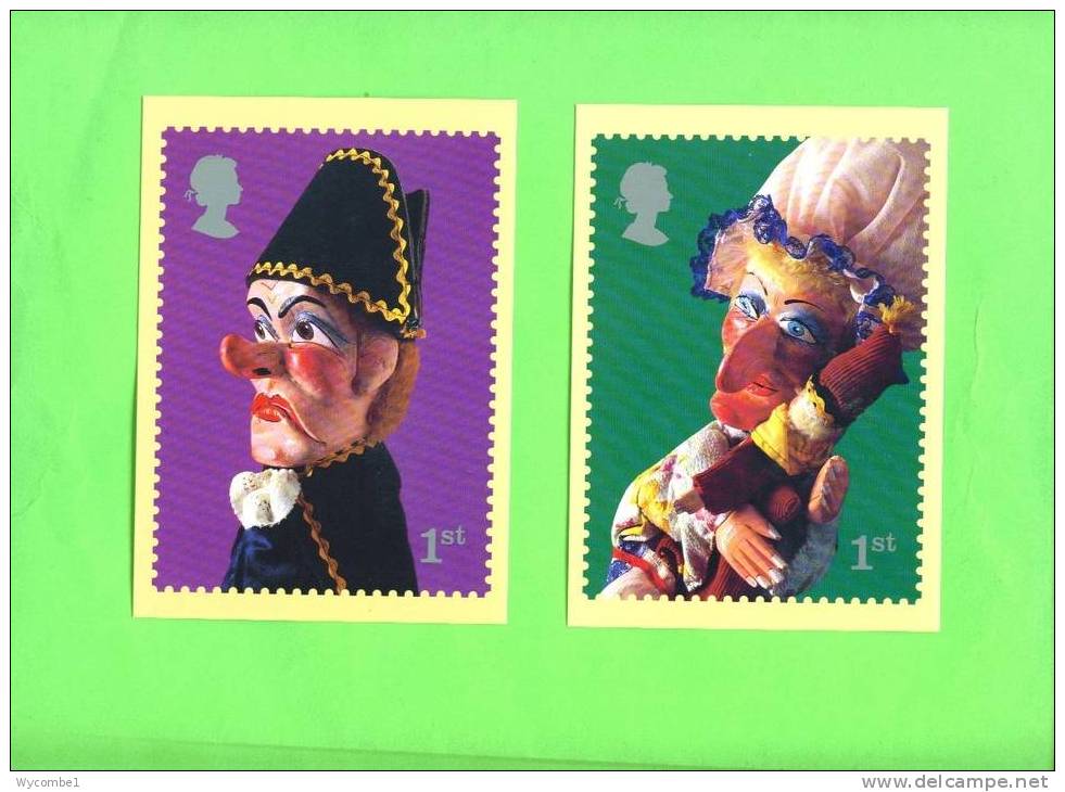 PHQ234 2001 Punch And Judy - Set Of 6 Mint - PHQ Cards