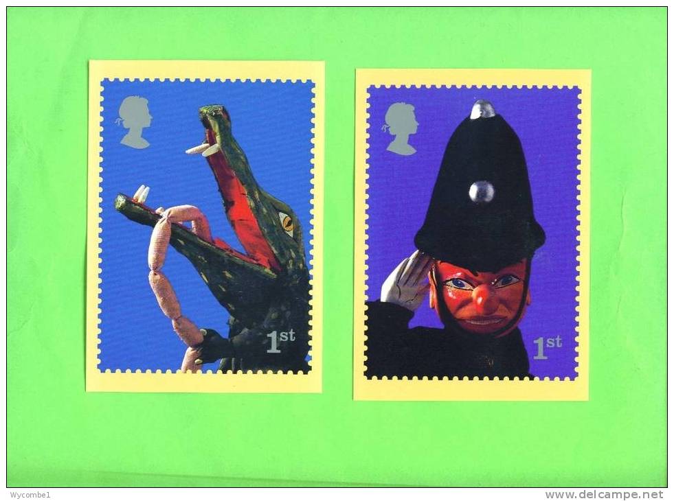 PHQ234 2001 Punch And Judy - Set Of 6 Mint - PHQ Cards