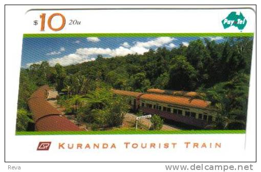 AUSTRALIA $10  KURANDA  TRAINS TRAIN  MINT  1500 ISSUED ONLY !! SPECIAL PRICE !!READ DESCRIPTION !! - Australie