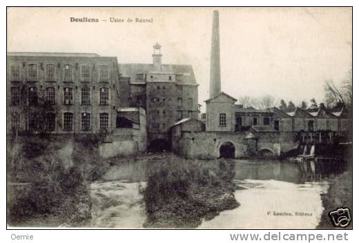 DOULLENS  USINE ROUVAL  LE 18 05 1919 - Doullens