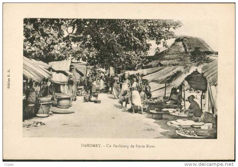 Un Faubourg De Porto Novo. - Dahome