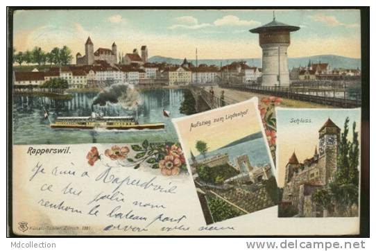 CH RAPPERSWIL /    (carte Multivues)    / Carte Couleur - Rapperswil