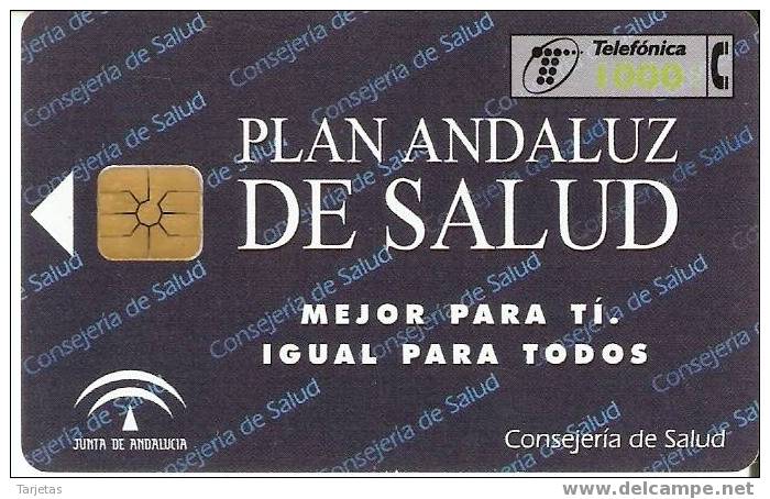 CP-131 PLAN ANDALUZ DE SALUD DE FECHA 9/98 Y TIRADA 268000 - Herdenkingsreclame