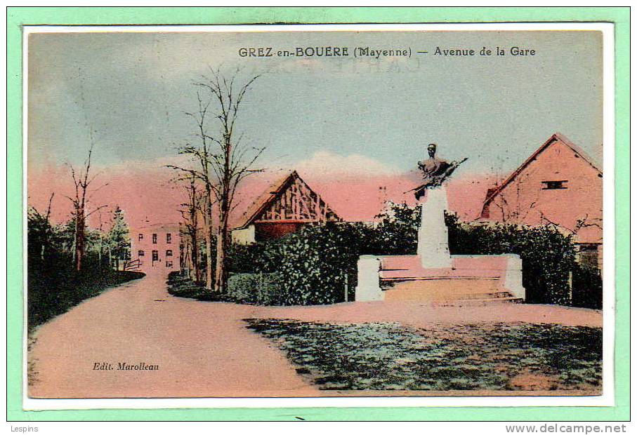 53 - GREZ En BOUERE --  Avenue De La Gare - Crez En Bouere