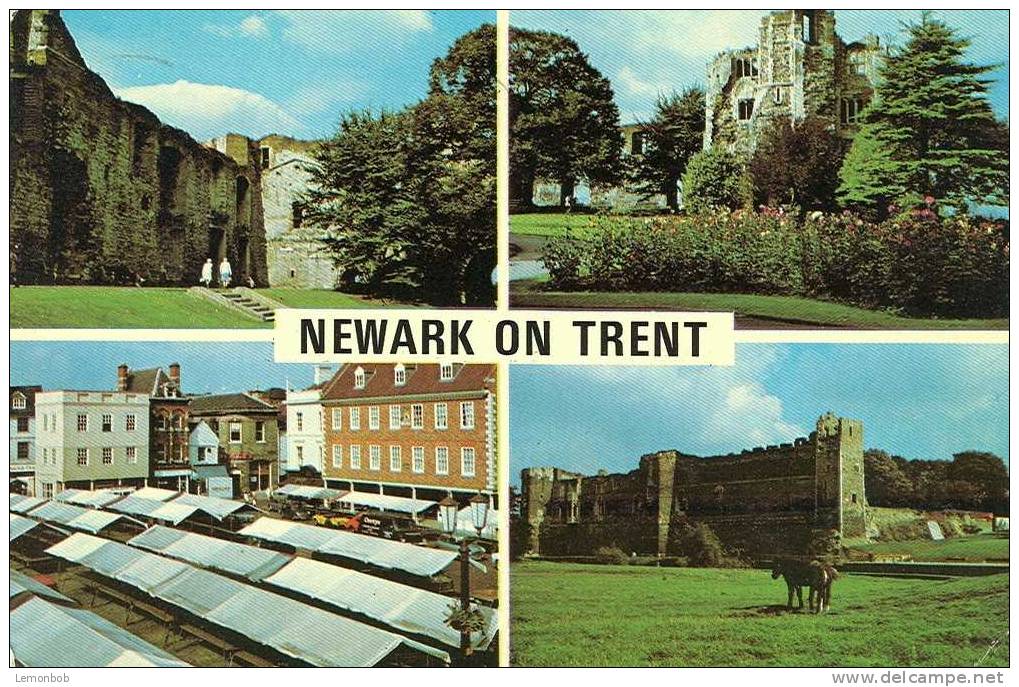 Britain United Kingdom Newark-on-Trent Postcard [P1073] - Other & Unclassified