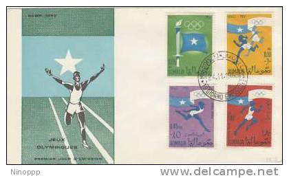 Somalia-1960 Rome Olympic Games FDC - Summer 1960: Rome