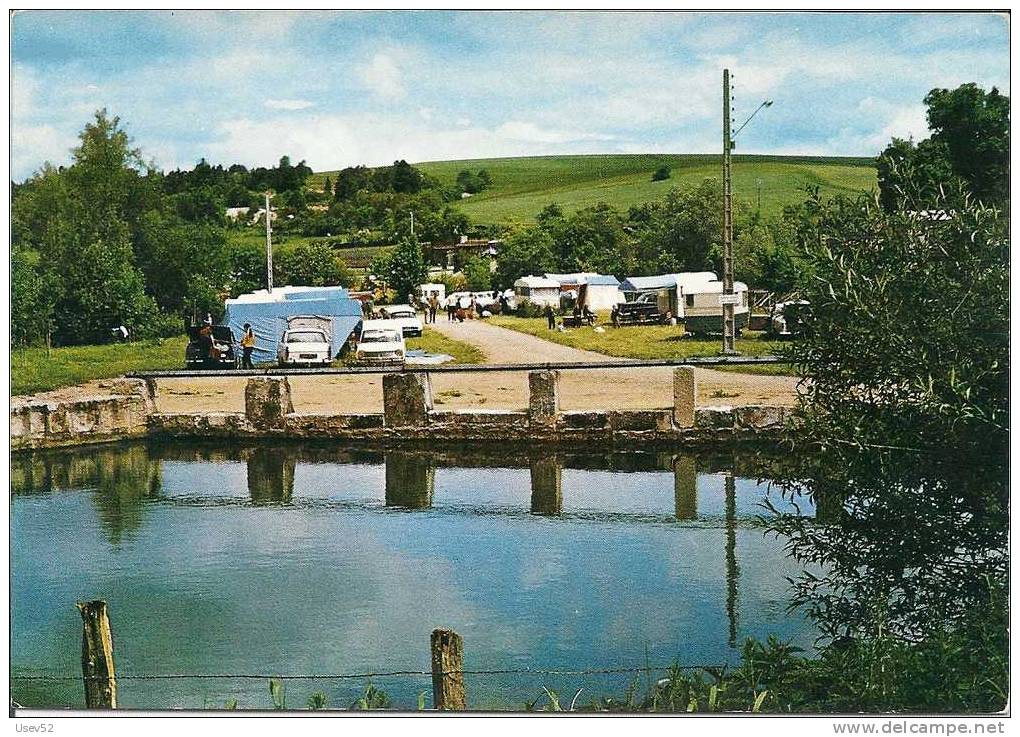 Arc-en-Barrois - Le Terrain De Camping Du "Vieux Moulin" - Arc En Barrois