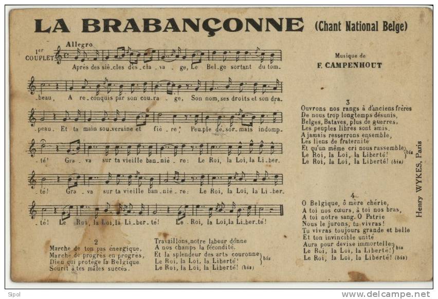 La Brabançonne ( Chant National Belge ) - Music