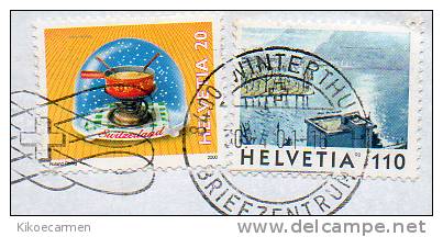 HELVETIA SVIZZERA SWISS SCHWEIZ SWITZERLAND 1998 2000, Used Usato Usado COMPLETE COVER - Covers & Documents