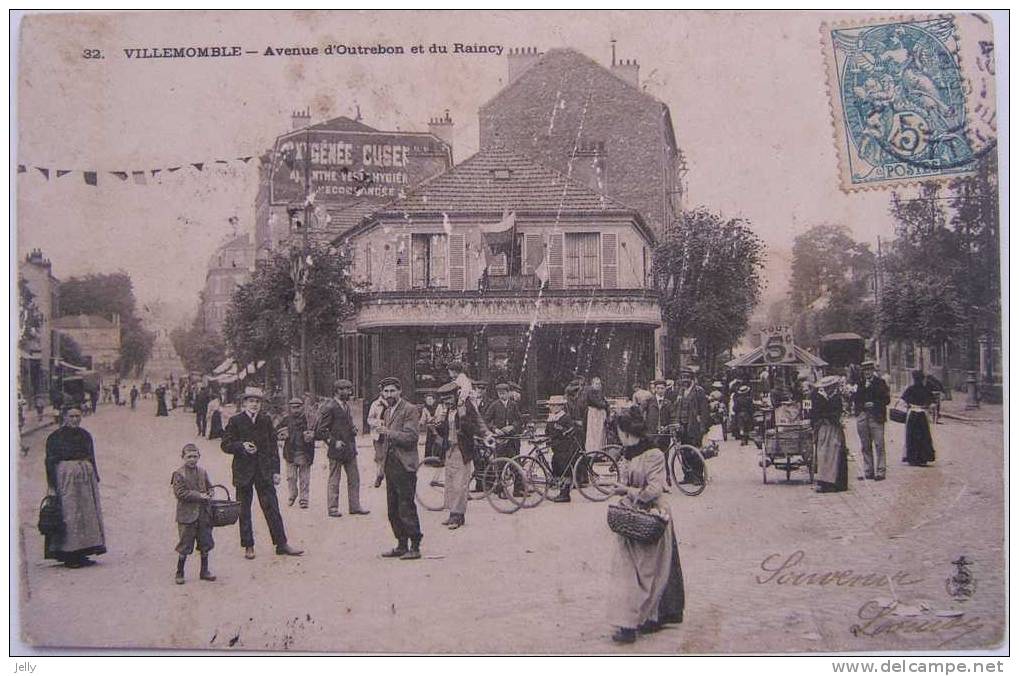 VILLEMOMBLE - Avenue D'Outrebon Et Du Raincy - Villemomble