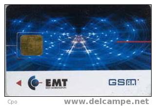 # Carte A Puce Gsm Estonie - EMT 1   - Tres Bon Etat - - Estonia