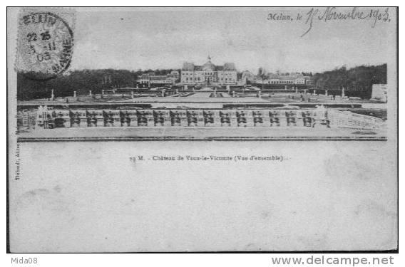 77. CHATEAU DE VAUX LE VICOMTE  ( Vue D'ensemble). - Vaux Le Vicomte