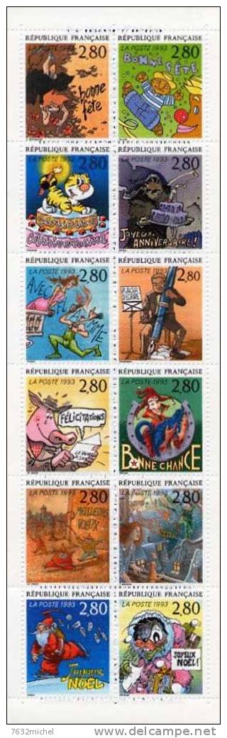 Carnet Plaisir D'écrire 1993 - Commemoratives