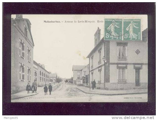 Malesherbes Avenue De Levis-mirepoix école édit.ch.b. - Malesherbes