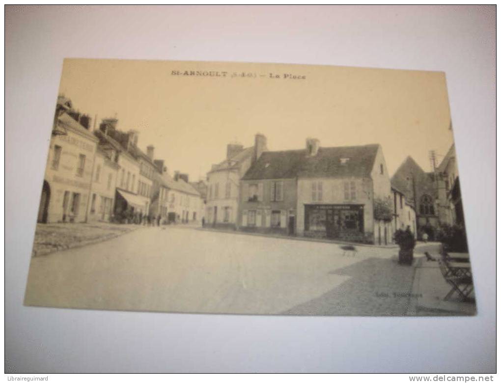 2 Bog - CPA - SAINT-ARNOULT - La Place - [78] Yvelines - - St. Arnoult En Yvelines