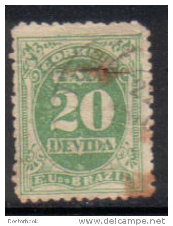 BRAZIL   Scott #  J 19  F-VF USED - Postage Due