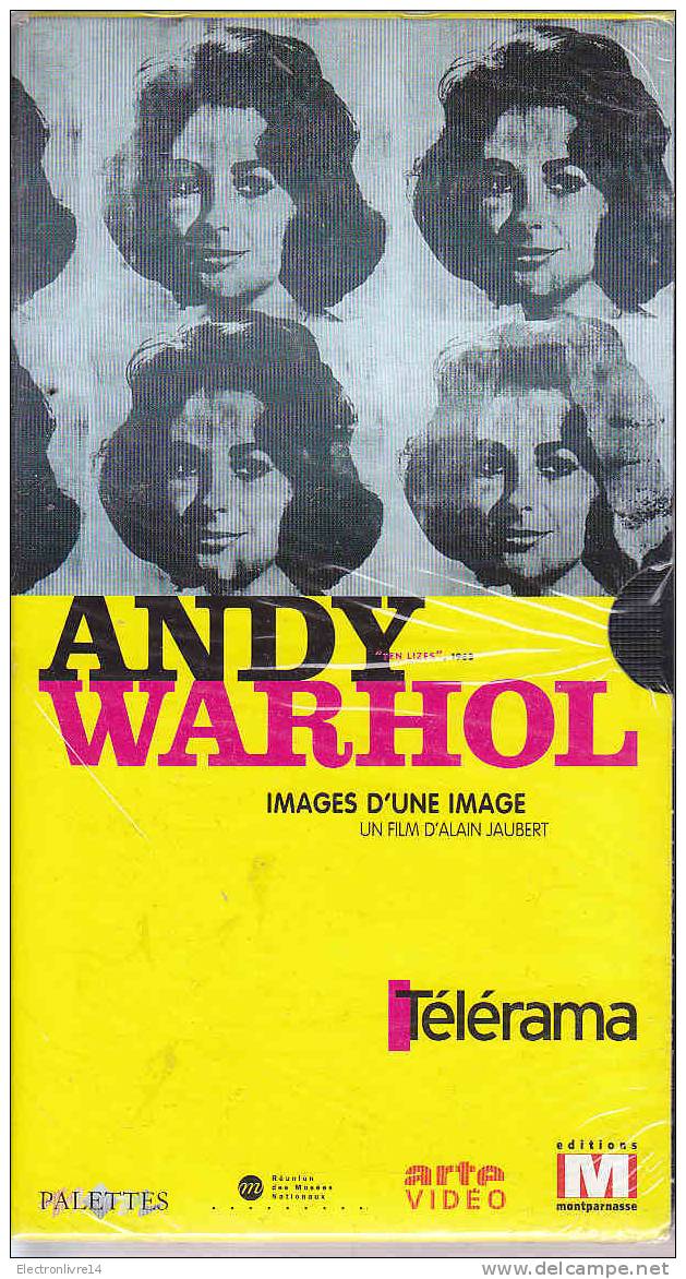 Vhs Sous Blister Andy Warhol Image D´une Image Film De Jaubert Telerama Arte - Documentary