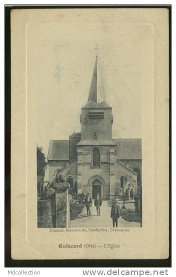 60 GUISCARD / L'église  / - Guiscard