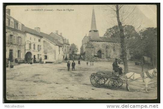 23 SARDENT /     Place De L'église        / - Pontarion