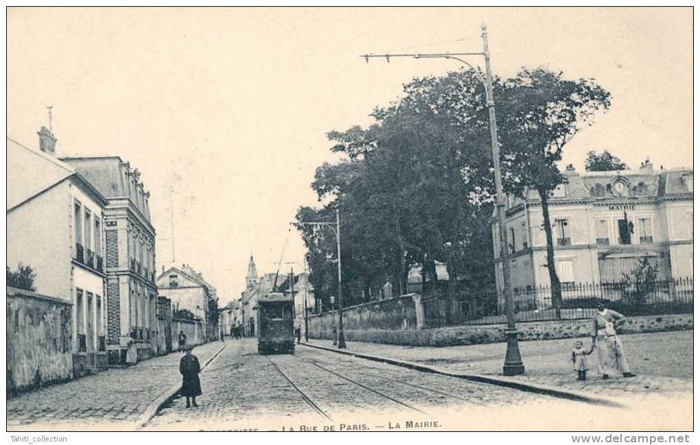 PIERREFITTE - La Rue De Paris - La Mairie - Pierrefitte Sur Seine