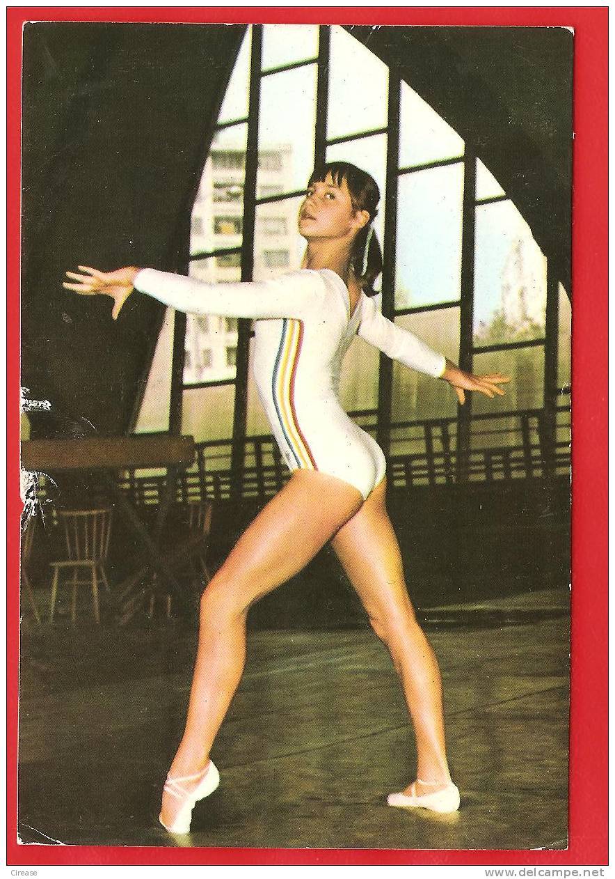 ROMANIA Postcard , Carte Postale ,sportife, NADIA COMANECI - Gymnastiek