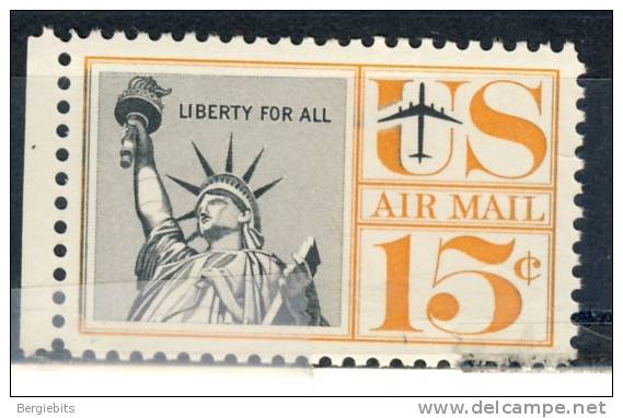 1959-66  United States 15 Cent Airmail Stamp "  Liberty   Issue  "  VF MNH - 2b. 1941-1960 Neufs