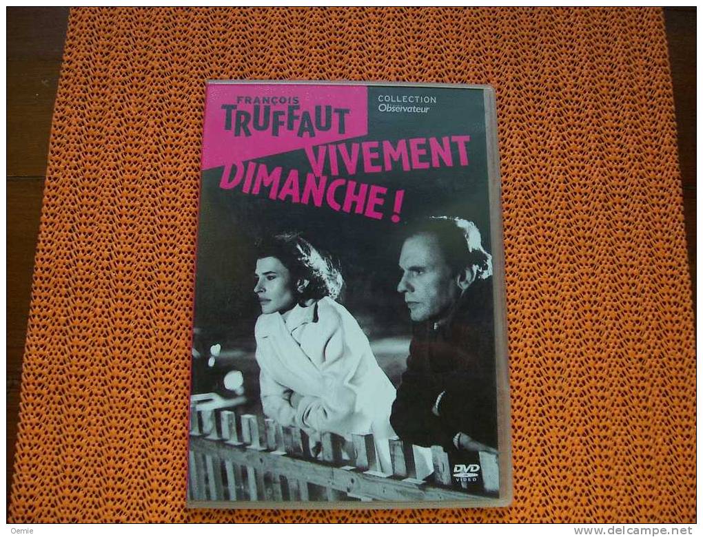 VIVEMENT DIMANCHE  DE FRANCOIS TRUFFAUT AVEC FANNY ARDANT ET JEAN LOIUS TRINTIGNANT - Comedy